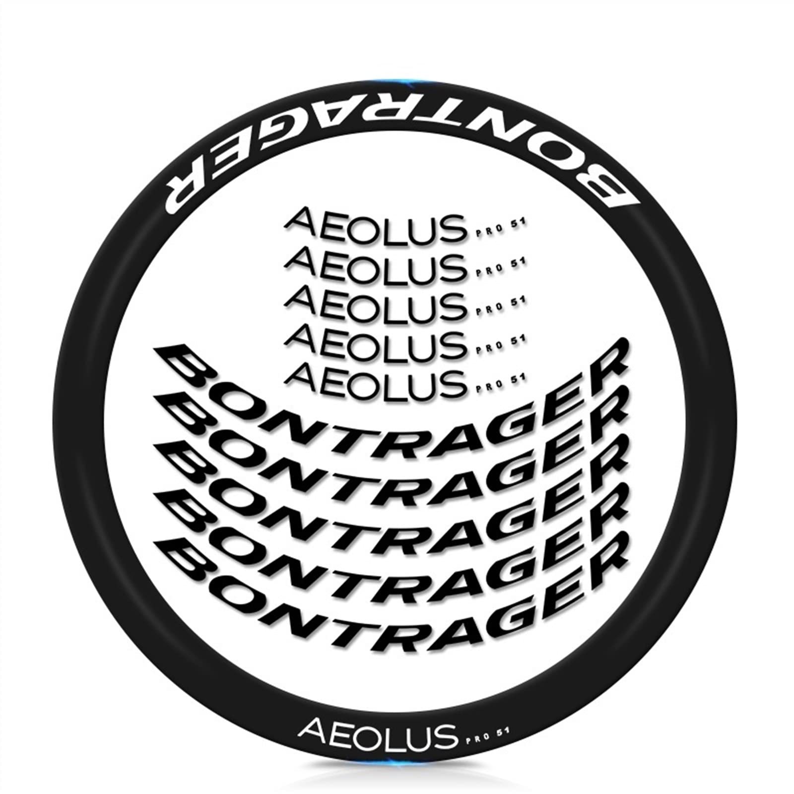 Adesivi For Ruote Di Bicicletta Bon-tra-Ger AEO-LUS PRO 51 Adesivo For TLR For Bici Da Strada Accessori For Biciclette