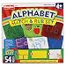 Roylco Alphabet Match & Rub Set Rubbing Plates