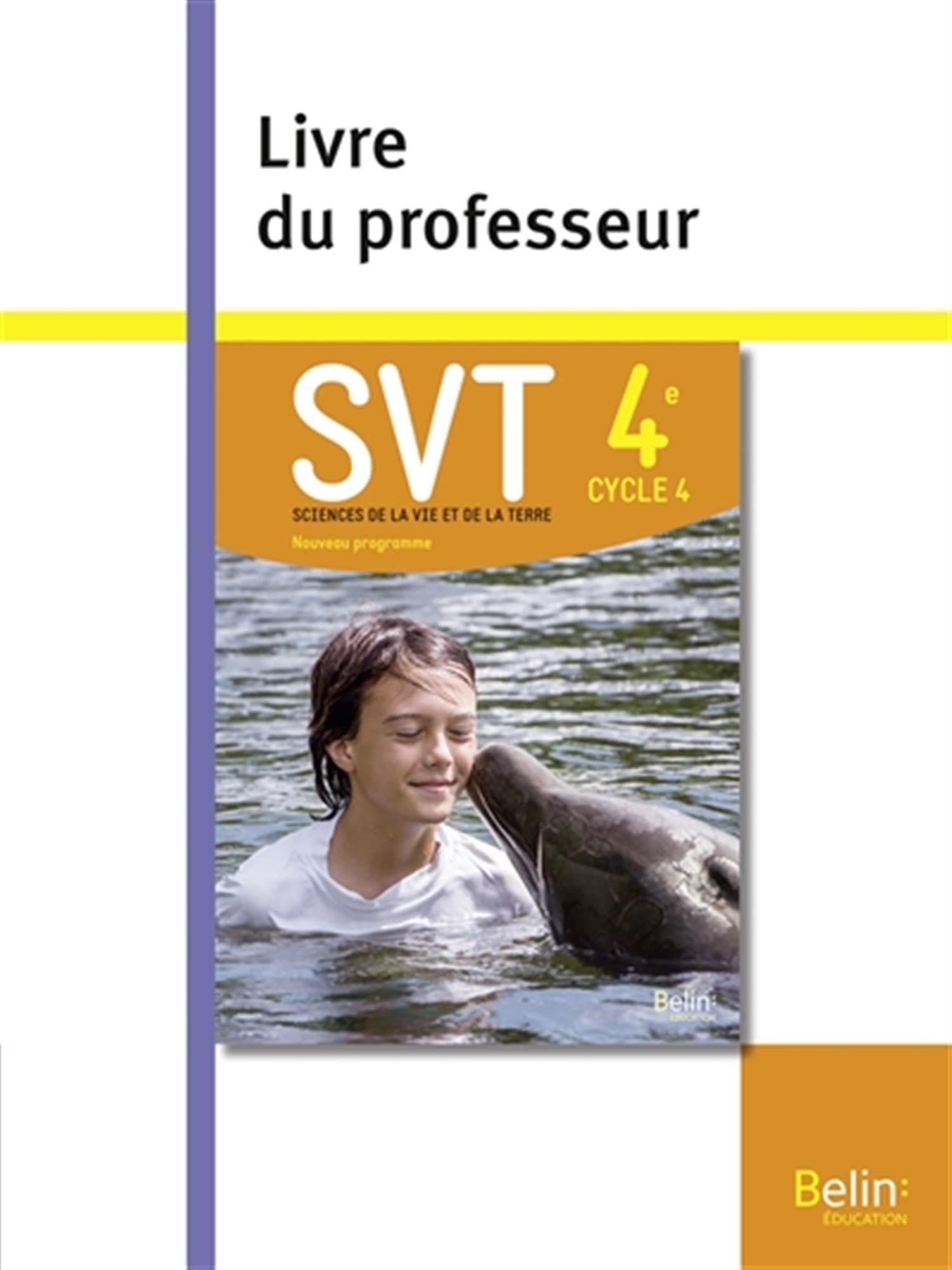 SVT 4e livre du professeur