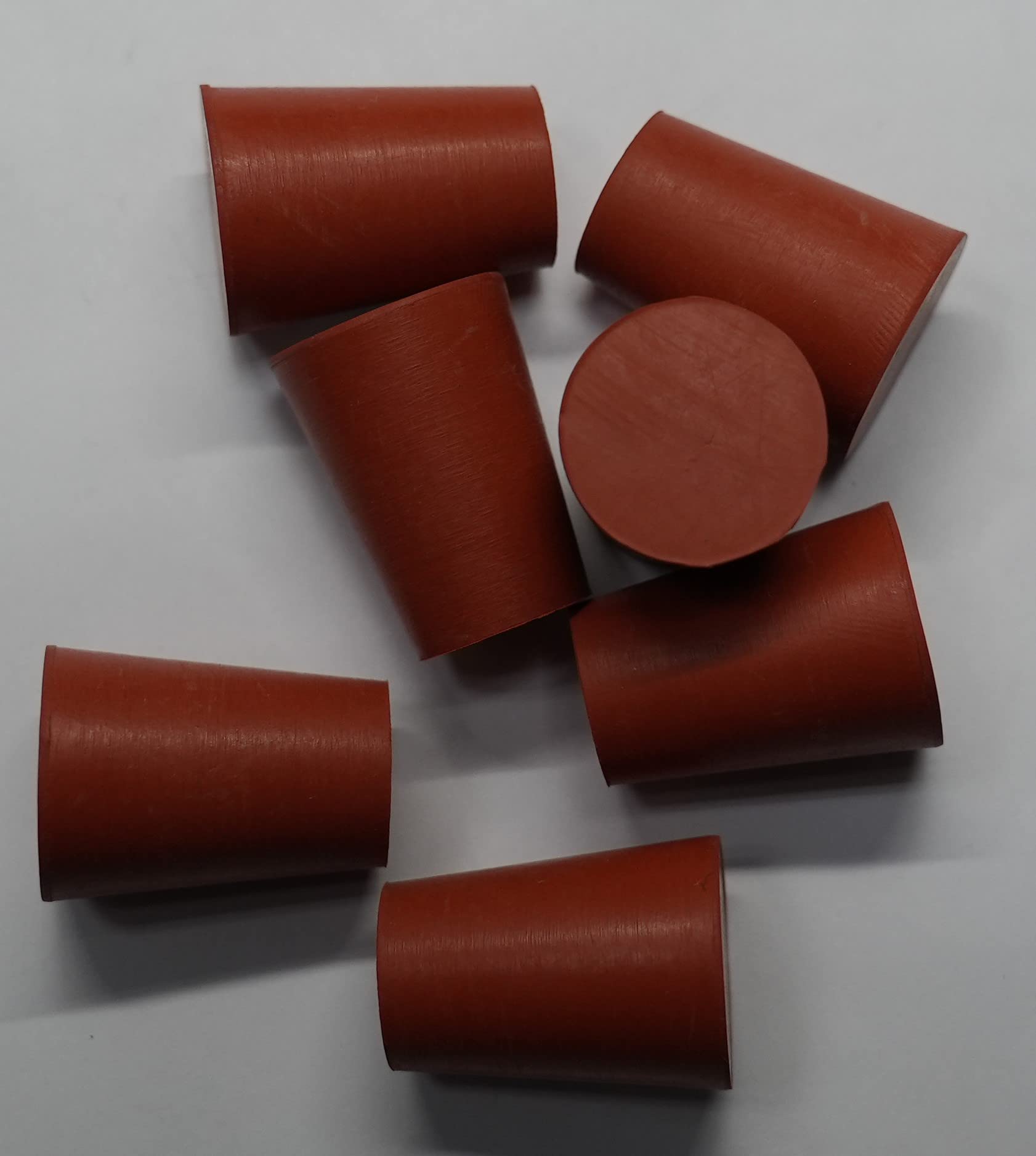 Protection Force #1 Stopper Plug for 5/8" to 11/16" 15.5-17.5mm Hole (Pack of 20) Tube Bottle Openning 3/4-10 UNC M17 M18 Thread Nut Paint Masking Reusable Rubber