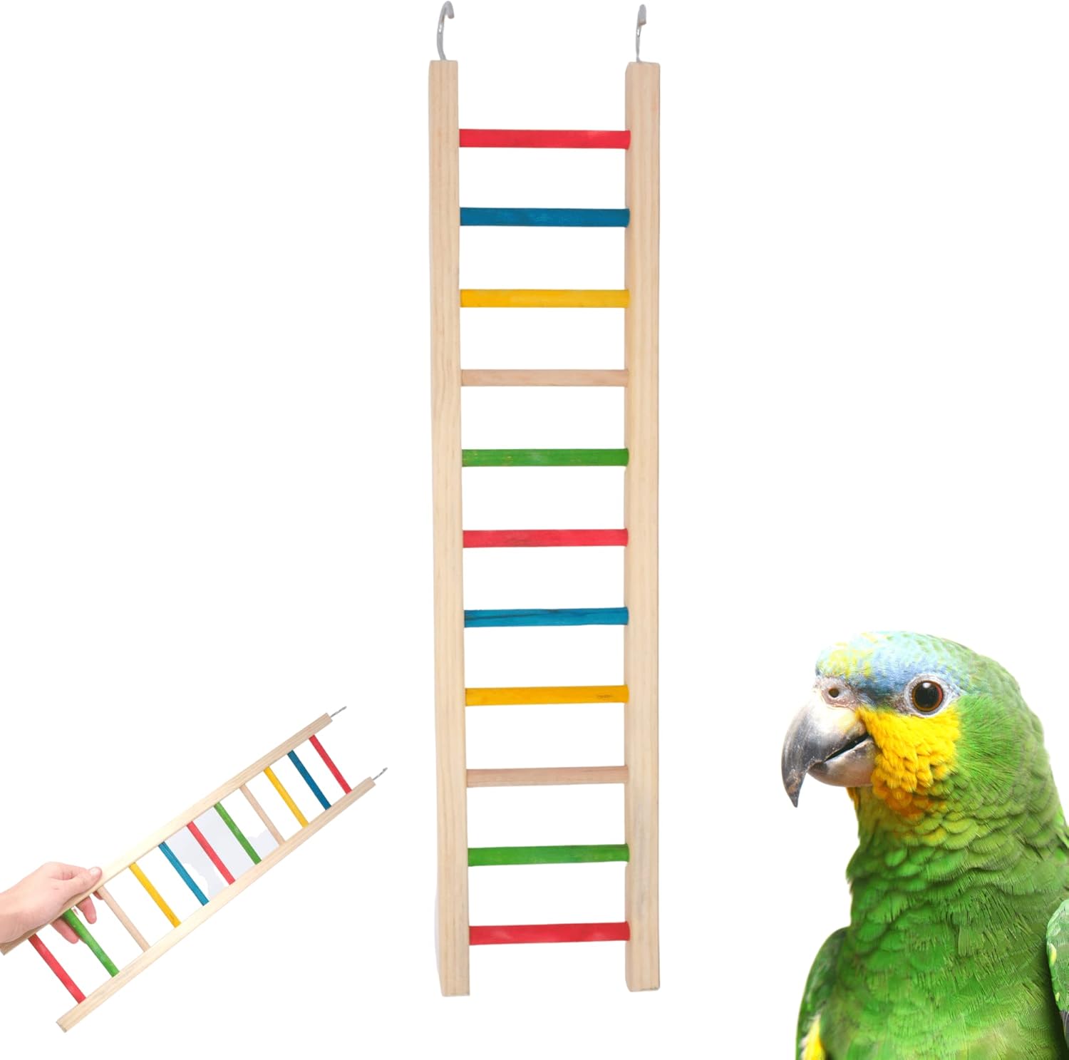 Bonka Bird Toys 2432 Ladder 25X5.5 Inches Medium Large