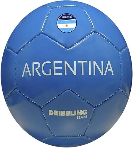 Miniatura 2 de DRB DRIBBLING Balón de fútbol países  Talla N 2  Cosido a máquina duradero, resistente a los arañazos y al agua  Recreativo, práctica y