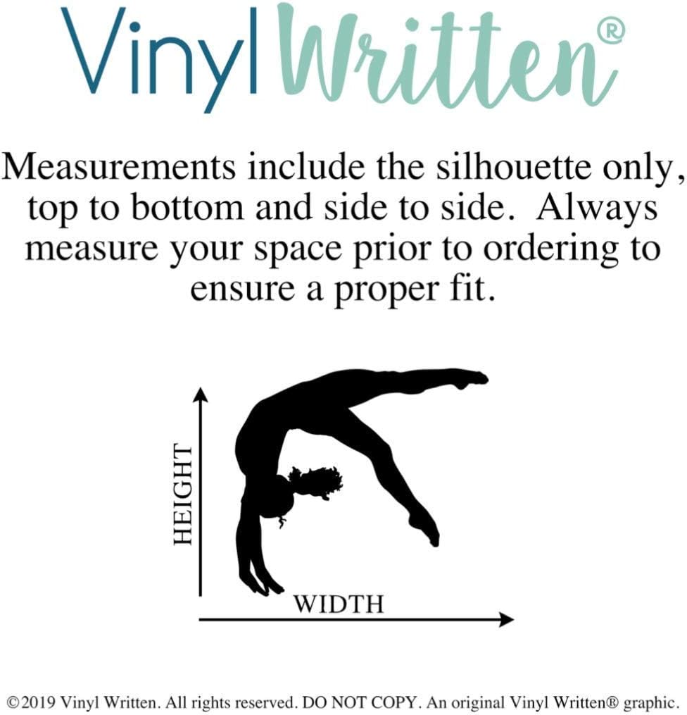 Dancing Ballerina Wall Decal, Large 36" W X 36" H Black, Ballerina Silhouette, Ballet Dancer Decor