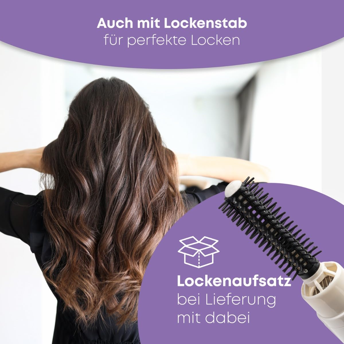ProfiCare® Trockenhaube | Trockenhauben für Haare | Föhnhaube und Lockenbürste in Einem | Diffuser Cap mit 2 Stufen | Ionisierungsfunktion | Kaltstufe | Trockenhaube Schwebehaube | 400W | PC HTH 3003