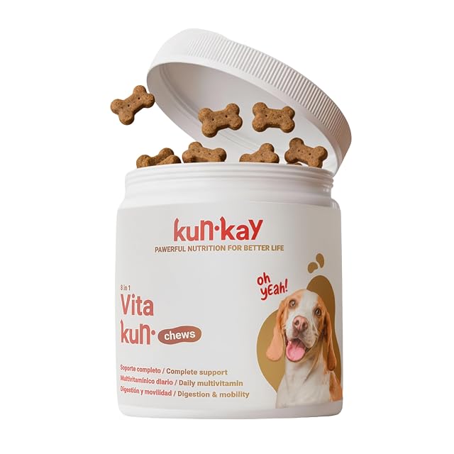 Vitakun - Multivitamínico Natural para Las Articulaciones para Perros 180g
