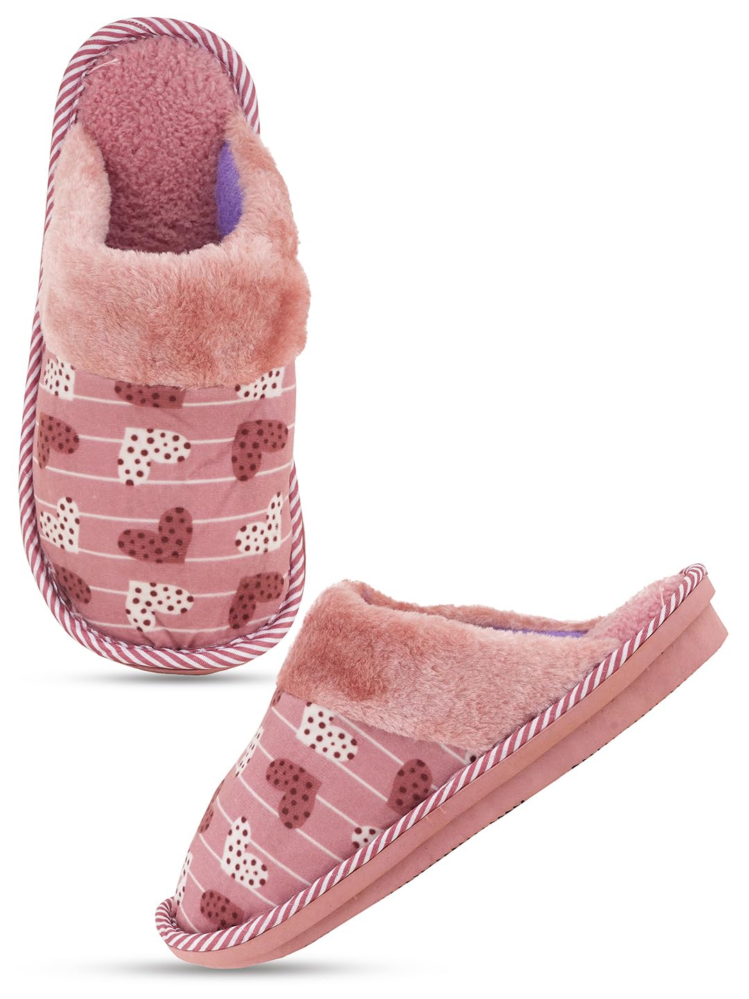 Sapatos Unisex Casual Bedroom Bedroom Slippers, Ideal for Unisex (ST-6392-Peach-39) (B0CP7CS9GY) Amazon Price History, Amazon Price Tracker