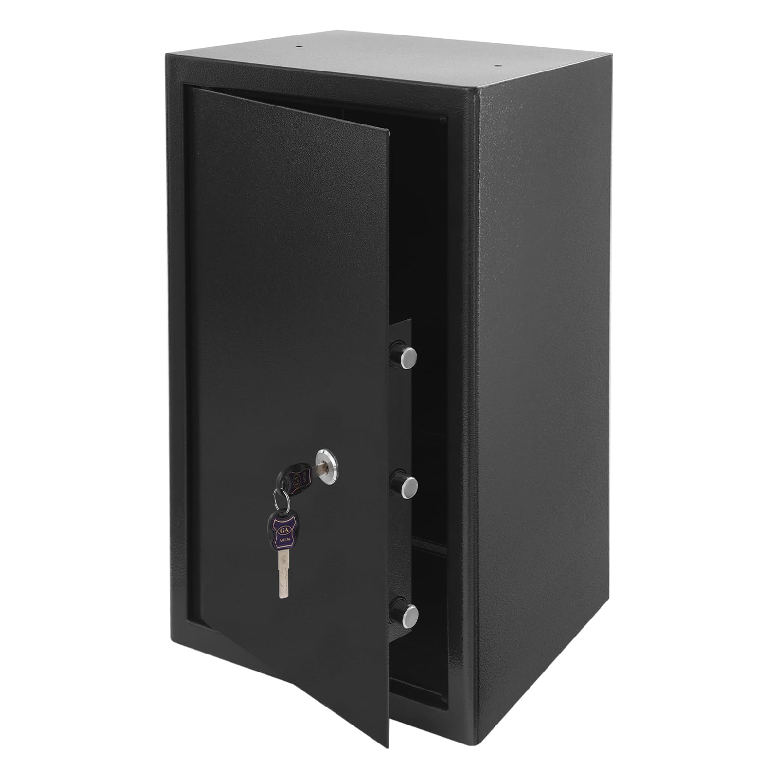 Tousuarsi Secure Safe Box With Keys 35l Large Capacity Home Office Security Safe With Removable Divider 35 * 31 * 45cm Fireproof Safe Box For Valuables Documents Jewelry Cash (60, litres)