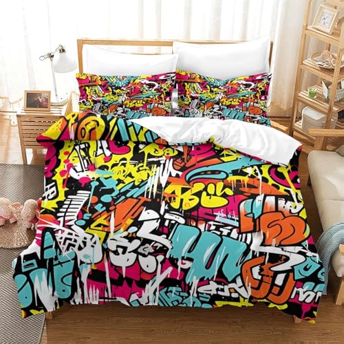 Parure de lit gorille 260x220 super king size imprimé animal 3D - 3