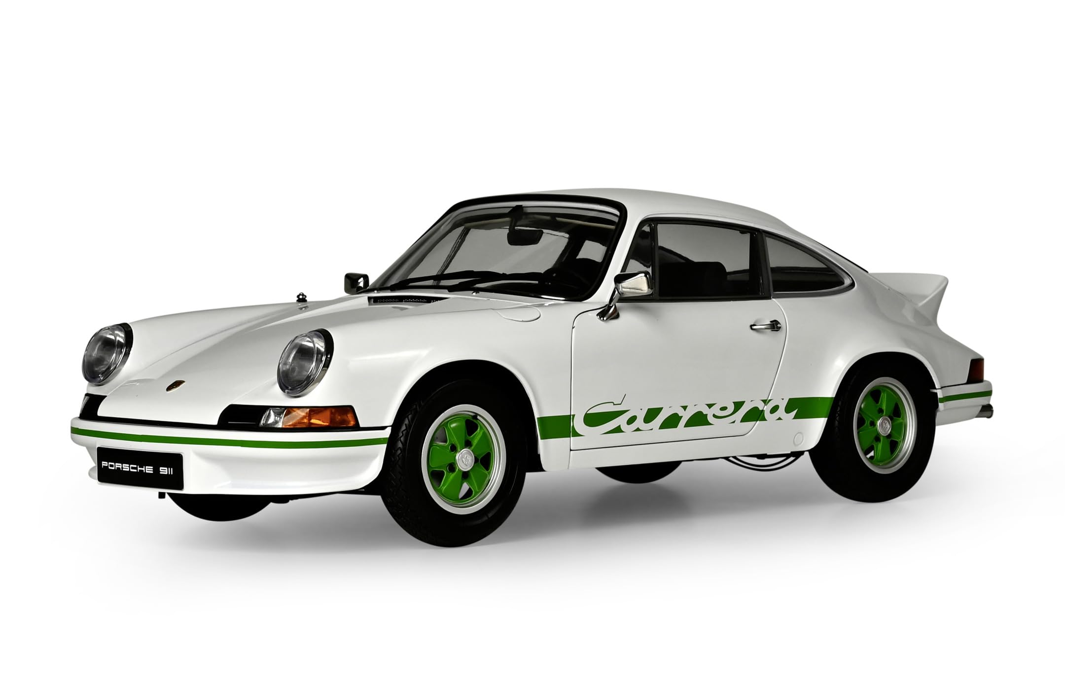 Kolekcje IXO 1:8 IXO Porsche 911 RS 2.7 Biały/Zielony - modelarstwo, modele, zestaw konstrukcyjny, zestaw modelarski, 713 części, zestaw do budowy samochodów