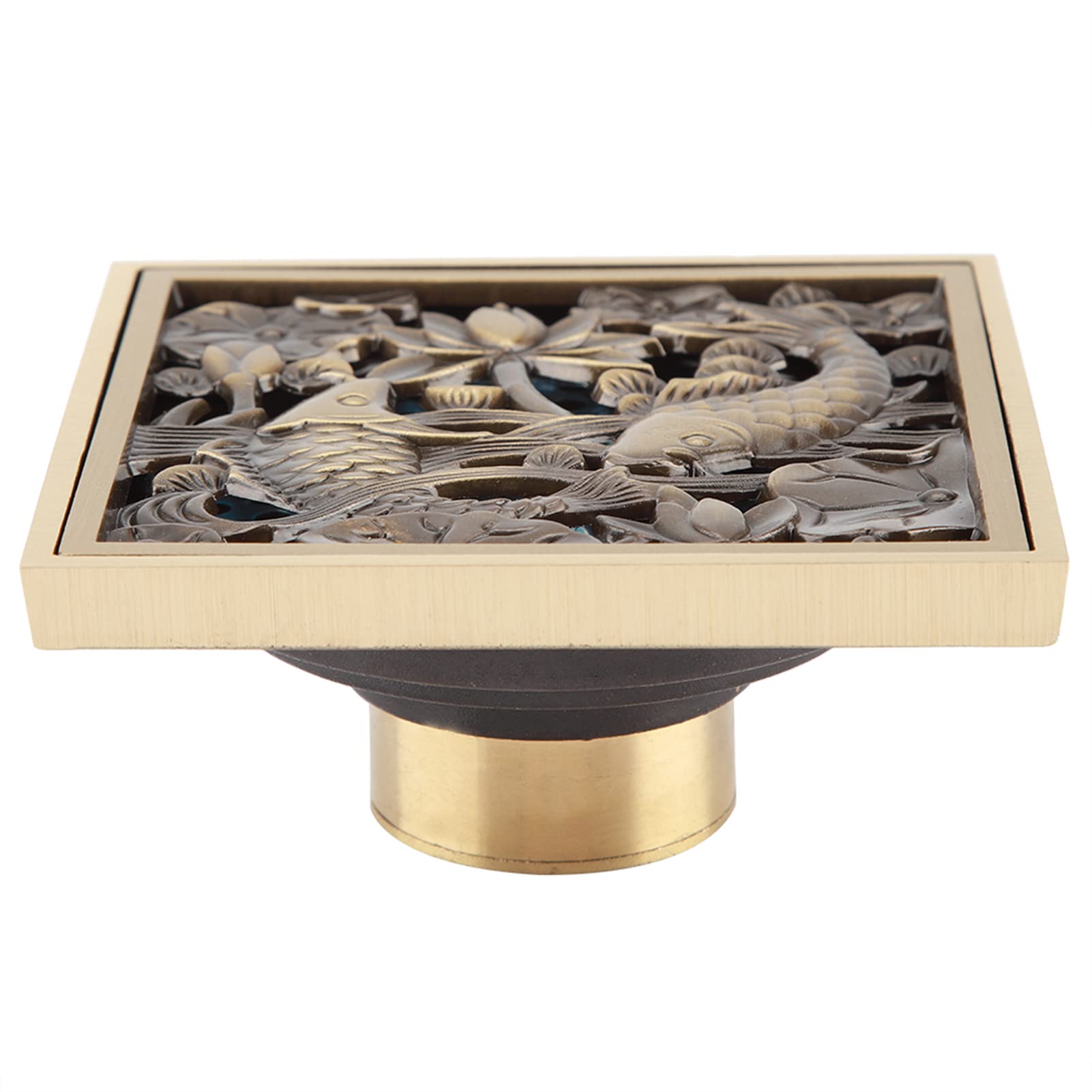Garosa Drenaje Piso 10 cm lat¨®n con Filtro, Rejilla desag¨¹e Cocina Lavander¨ªa, Recoge residuos hogar Jard¨ªn Exterior, Drenaje Profesional, desag¨¹e Cocina Resistente