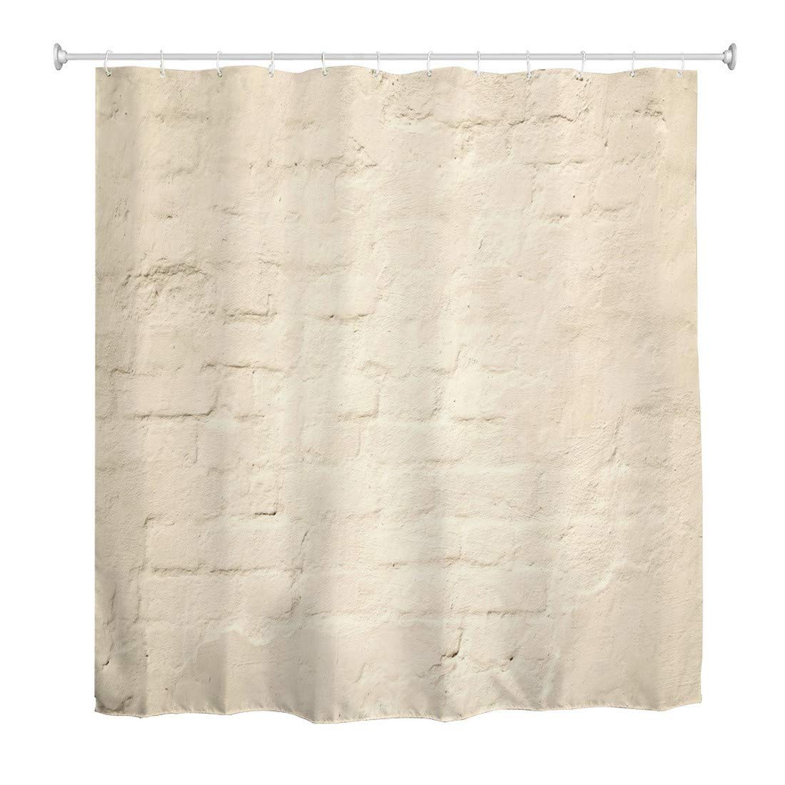 Rideau de douche anti-moisissure et totalement imperméable en tissu grunge