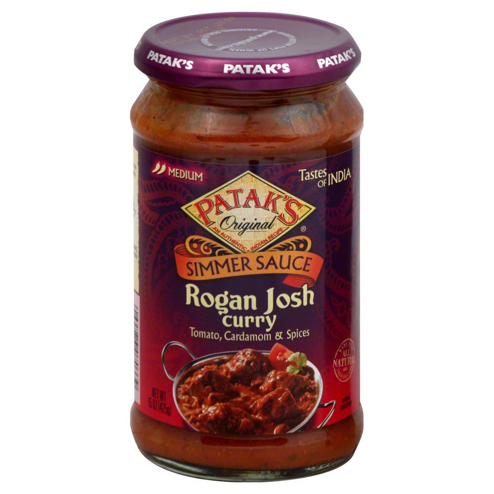 Pataks Rogan Josh Simmer Sauce, 15 oz