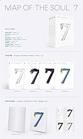 Vista 2 de K-POP BTS - MAP of The Soul 7, Version 1 Cover incl. Album, Folded Poster, Extra Photocards Set