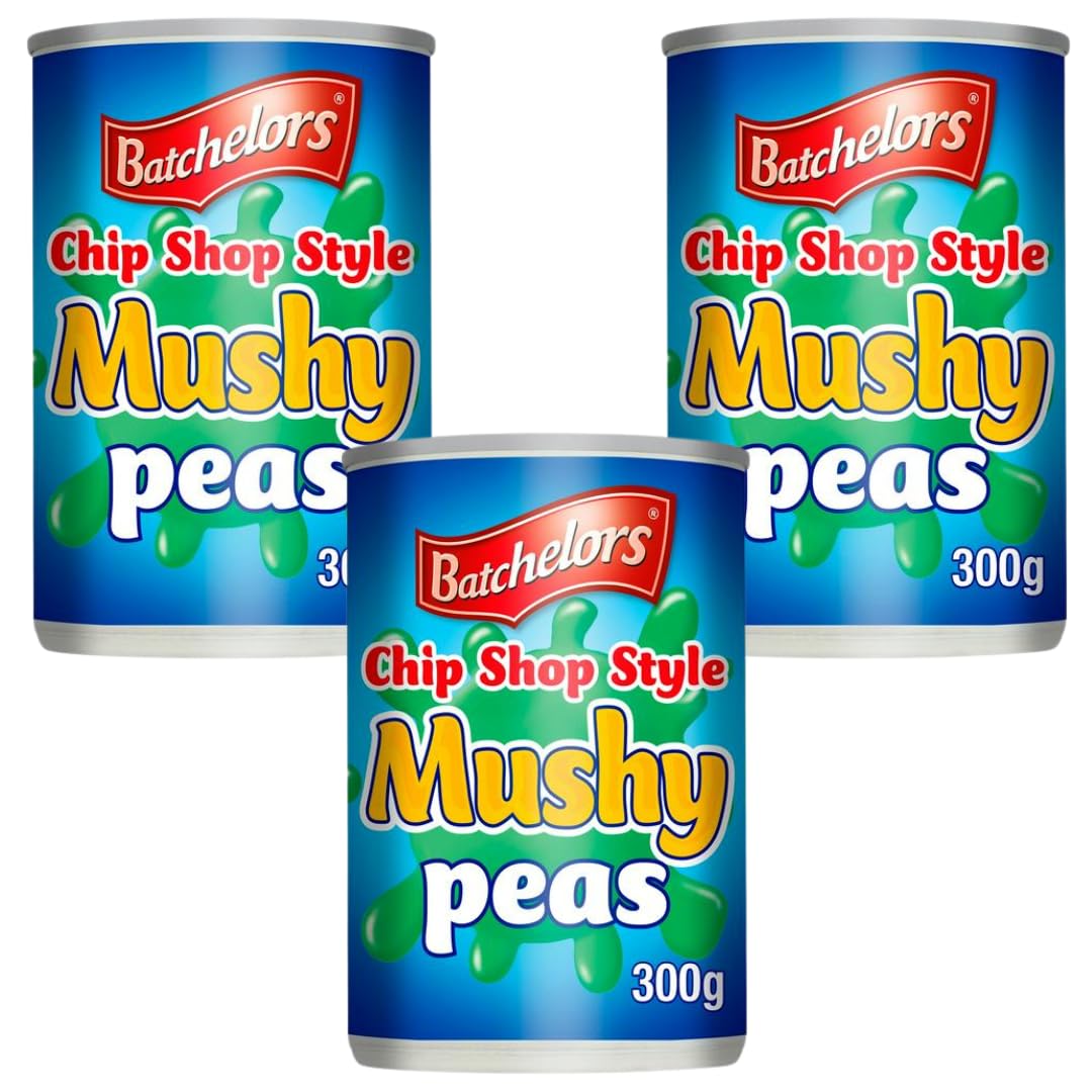 Mushy Peas Bundle With Chip Shop Style Mushy Peas 300g From Batchalor (3 Pack)