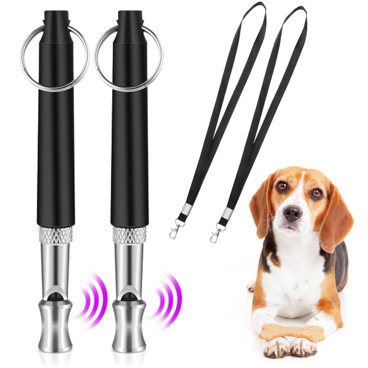 Coachi Whizzclick Clicker Met Hondenfluit - Hondenopvoeding - Navy Lichtblauw - Training - Pets