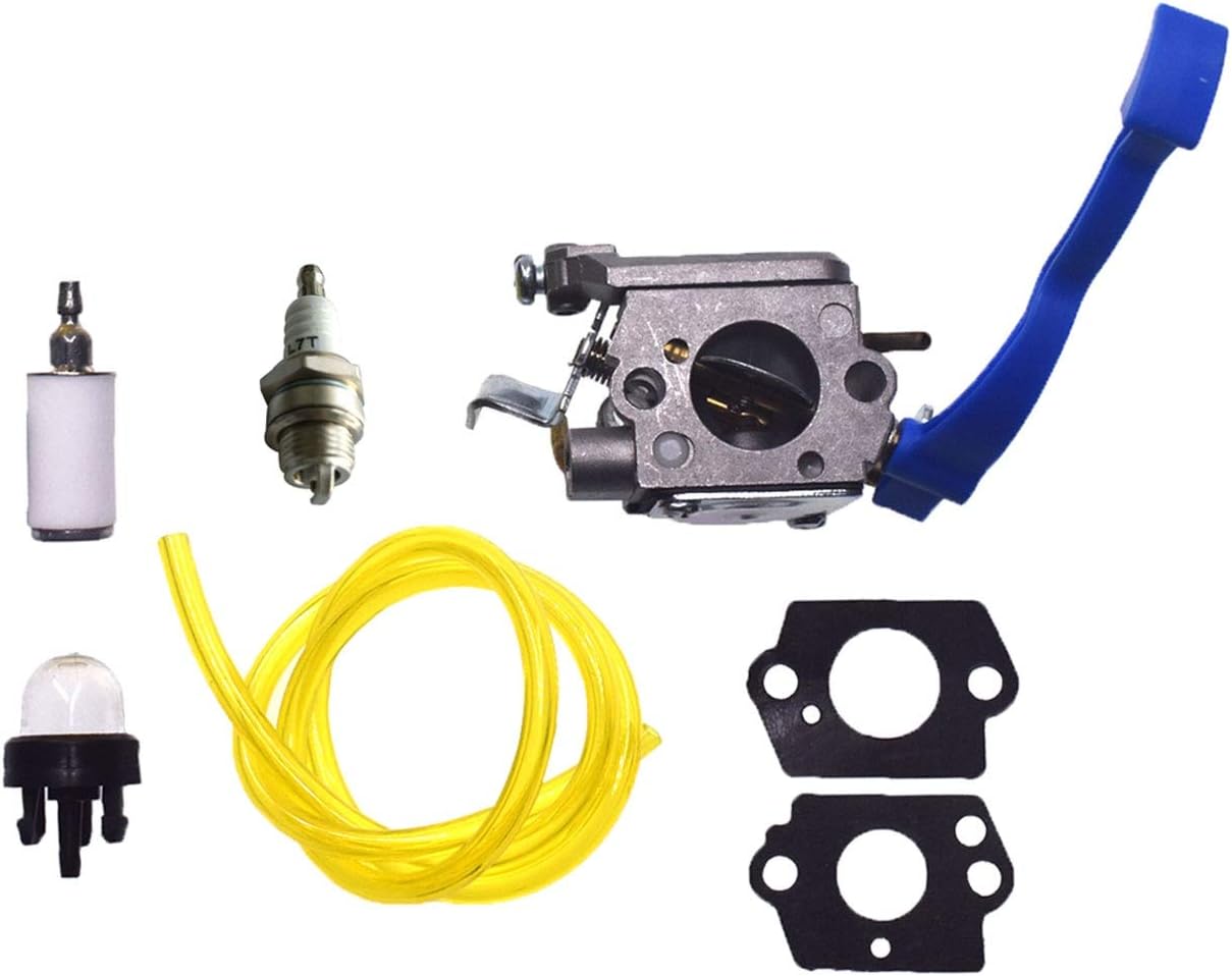 tools - Carburetor & Spark Plug Fit Poulan Leaf Blower Husqvarna 125B 125BX 125BVX