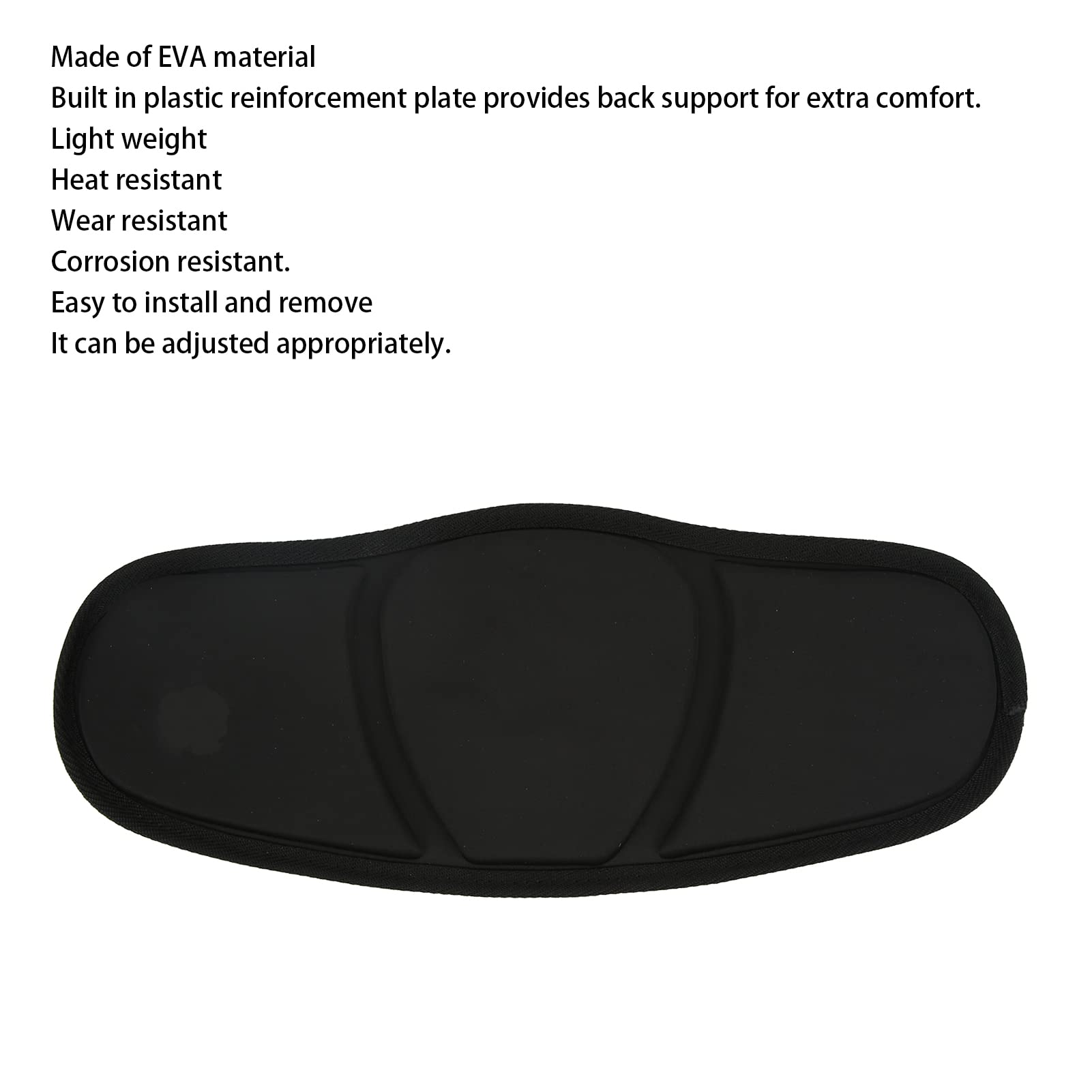 Sitzkajak Kajak Rückenlehne Kajak Kanusitz Rückenlehne Verstellbare Rückenlehne Rückenstütz Pad Rutschfestes Deluxe Kajak Kissen mit stabilen Gurten,Rückenband für Outdoor,Kajakfahren,Kanu,Boot