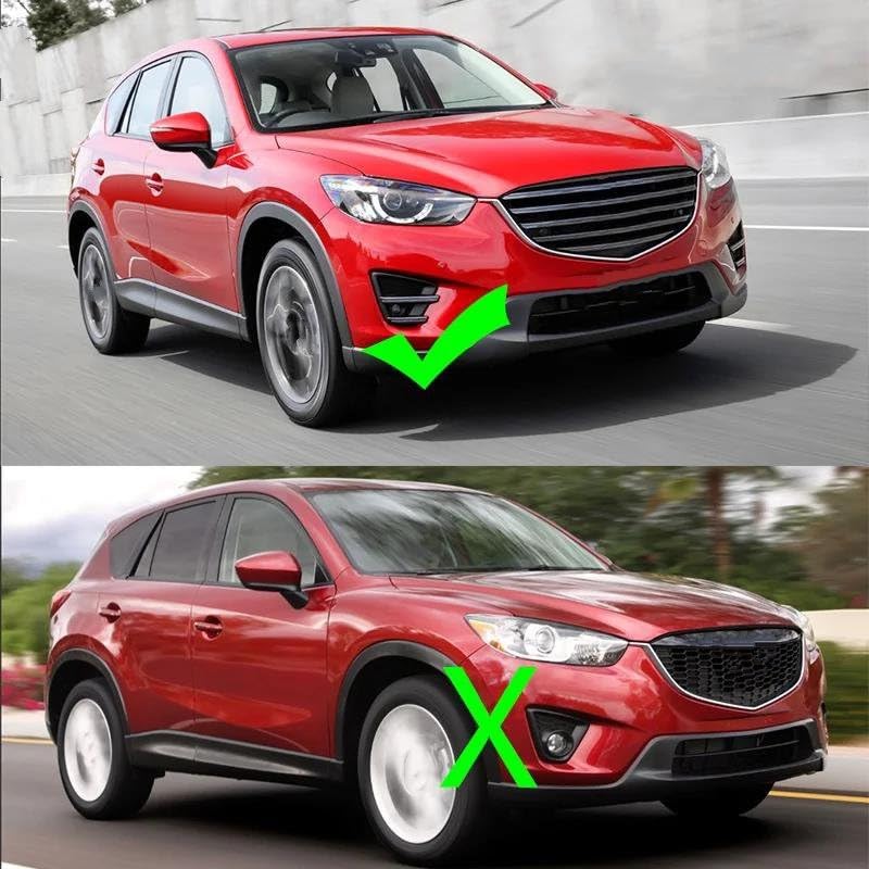 Cubierta protectora de luz antiniebla Mazda CX-5 2015-2016 3