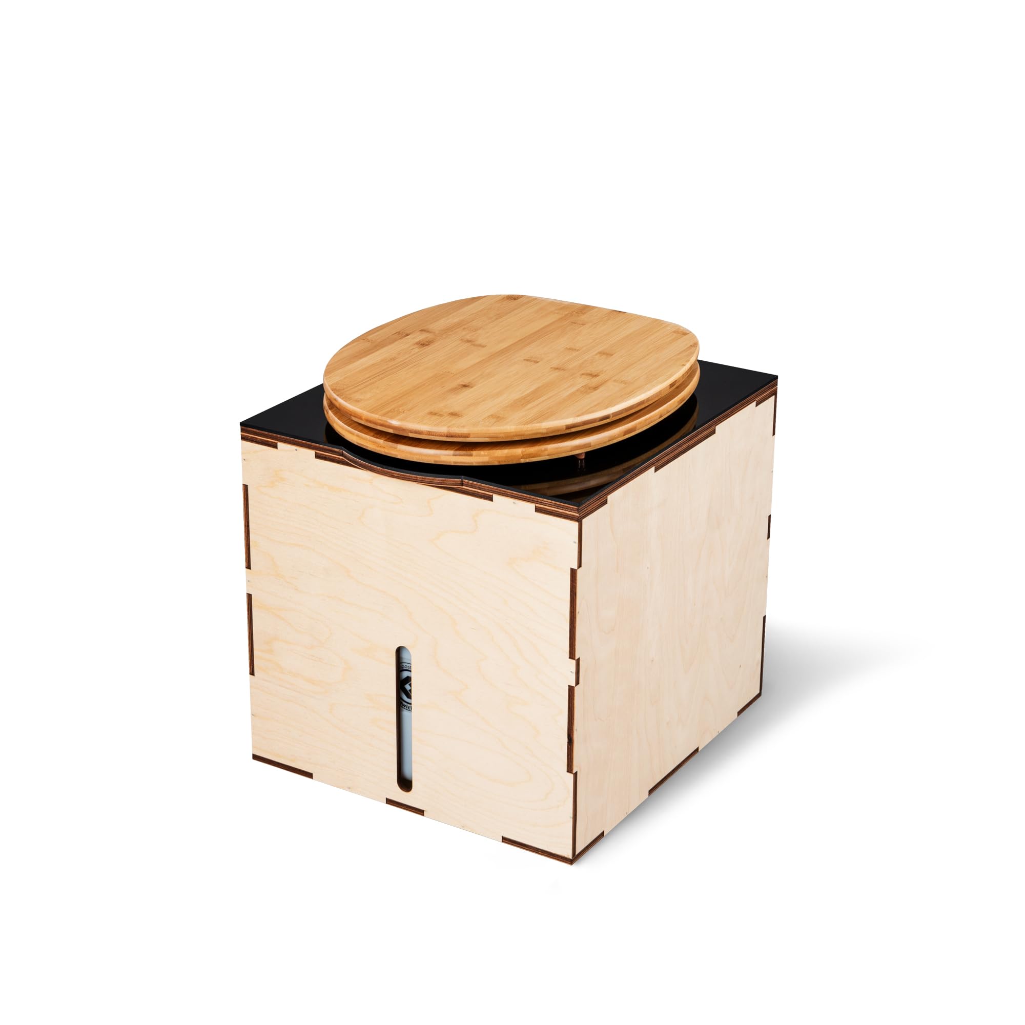 Kildwick EasyLoo Trenntoilette/Trockentoilette schwarz - montiert