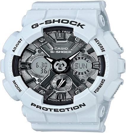 Casio G-Shock Men's Analog Digital GMA-S120MF-2ACR Watch Blue : Amazon.it:  Orologi