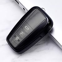 Vista 6 de Funda para llavero para Toyota Camry RAV4 Avalon C-HR Prius Corolla Accesorio, Negro