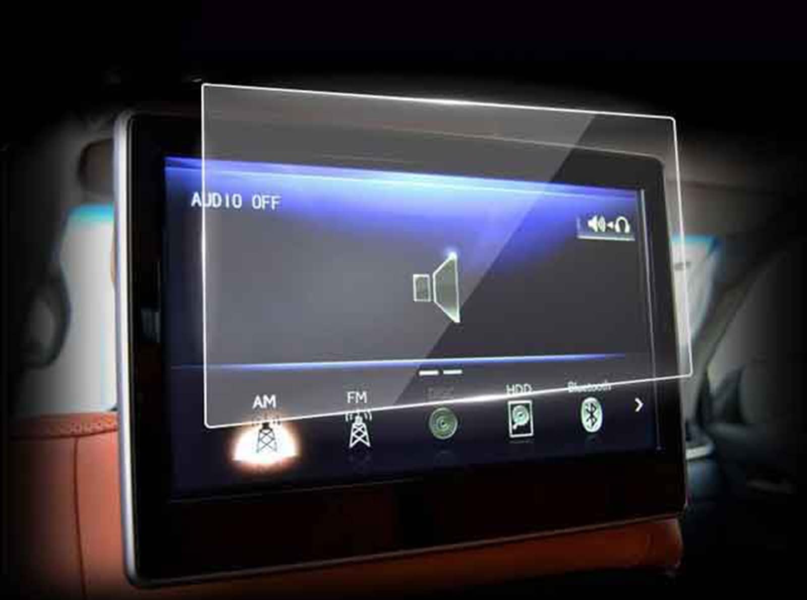 Film de protection en verre trempé premium pour écran LCD de Lexus LX570