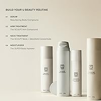 Vista 6 de U Beauty The SUPER Body Hydrator - Crema hidratante corporal de ácido hialurónico megadosis con niacinamida y escualano para una piel suave