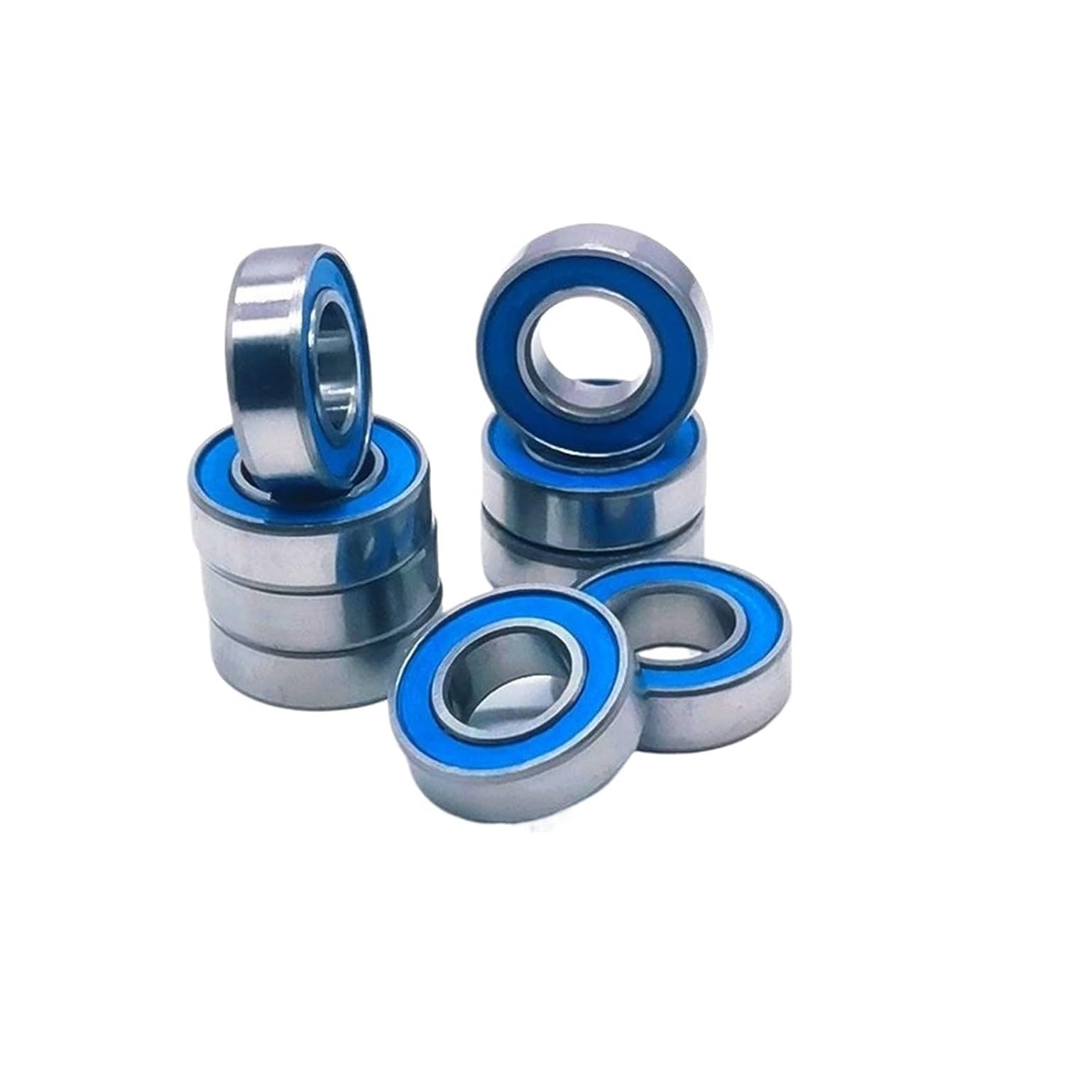 6 PCS 699 2RS Bearings Blue Sealed 9x20x6 mm ABEC-7 699RS Shaft Ball Bearing Parts for Car Truck