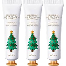 Holiday Season Hand Cream Gift Set Moisturizing Nourishing 30g Winter Care for Chapped Hands 3PCS White One Size