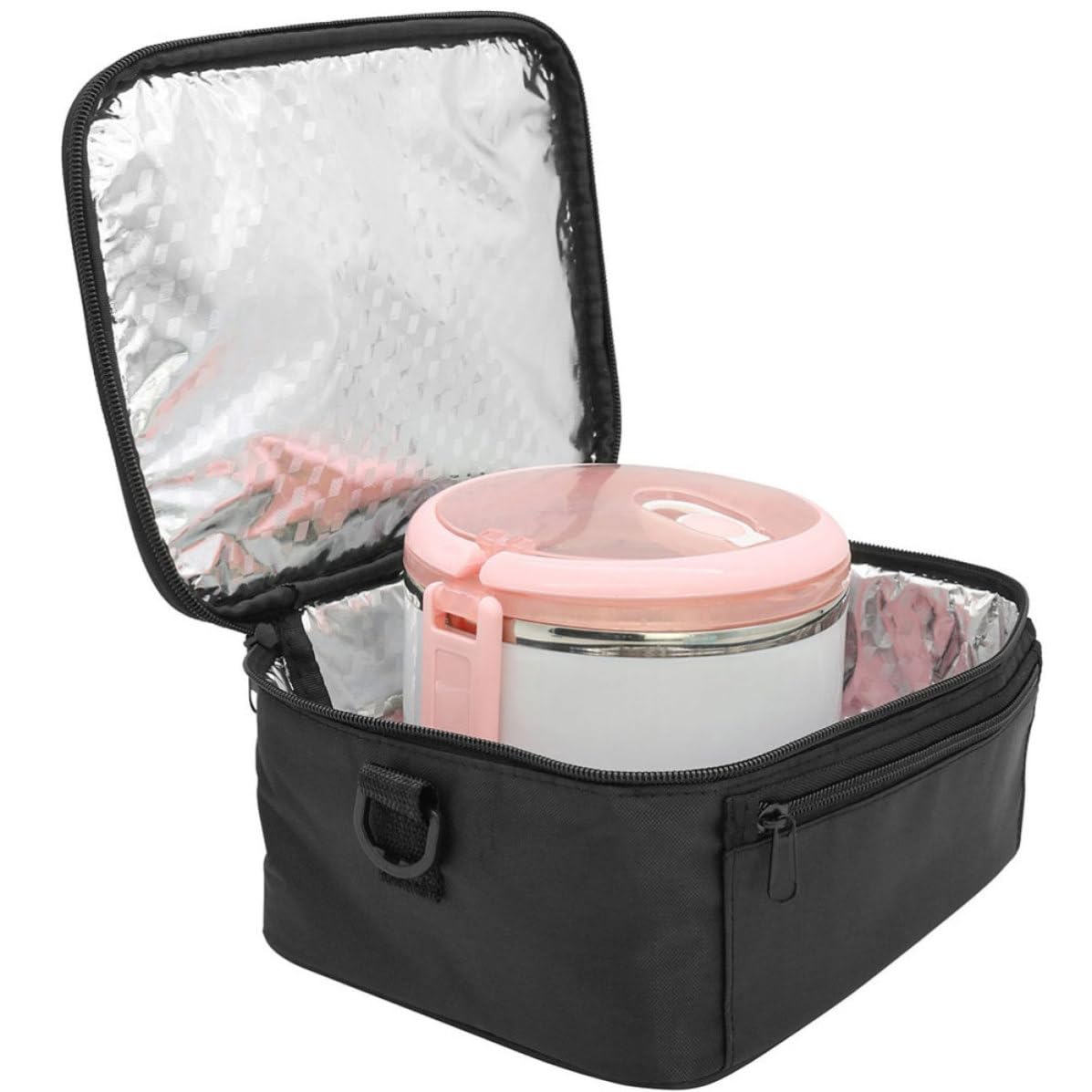 GALPADA Bolsa Bento Portátil de 20l Aislamiento Térmico, Tela Oxford Resistente y Fácil de Limpiar, Adecuado para Escuela y Oficina Asa Cómoda