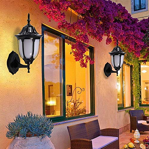 Lampe murale de corridor extérieure étanche E27 pour éclairage salon et usine