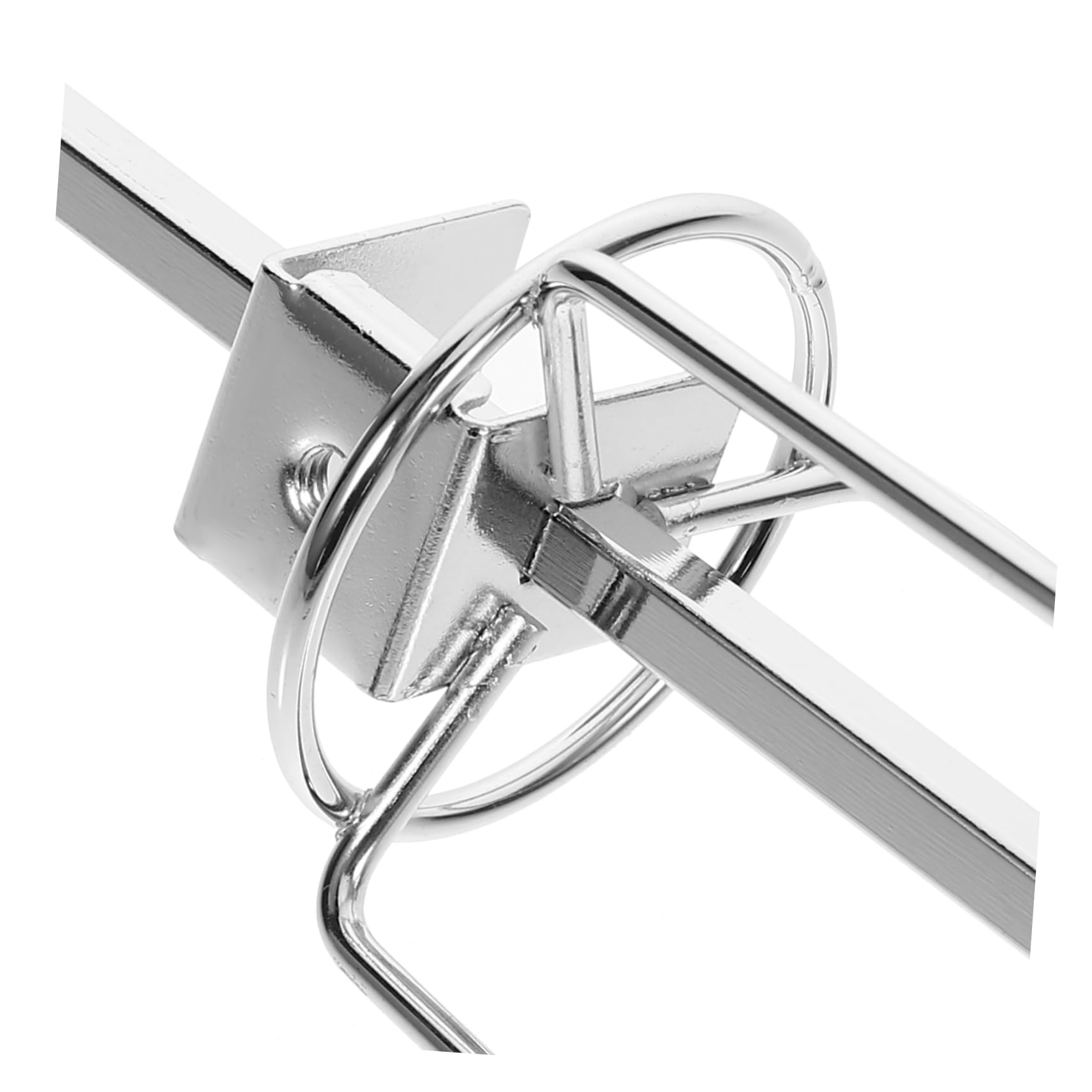 Toddmomy Rotante Inossidabile per Arrosto e Carne Strumento Portatile per Barbecue All con Resistente e Facile da Trasportare