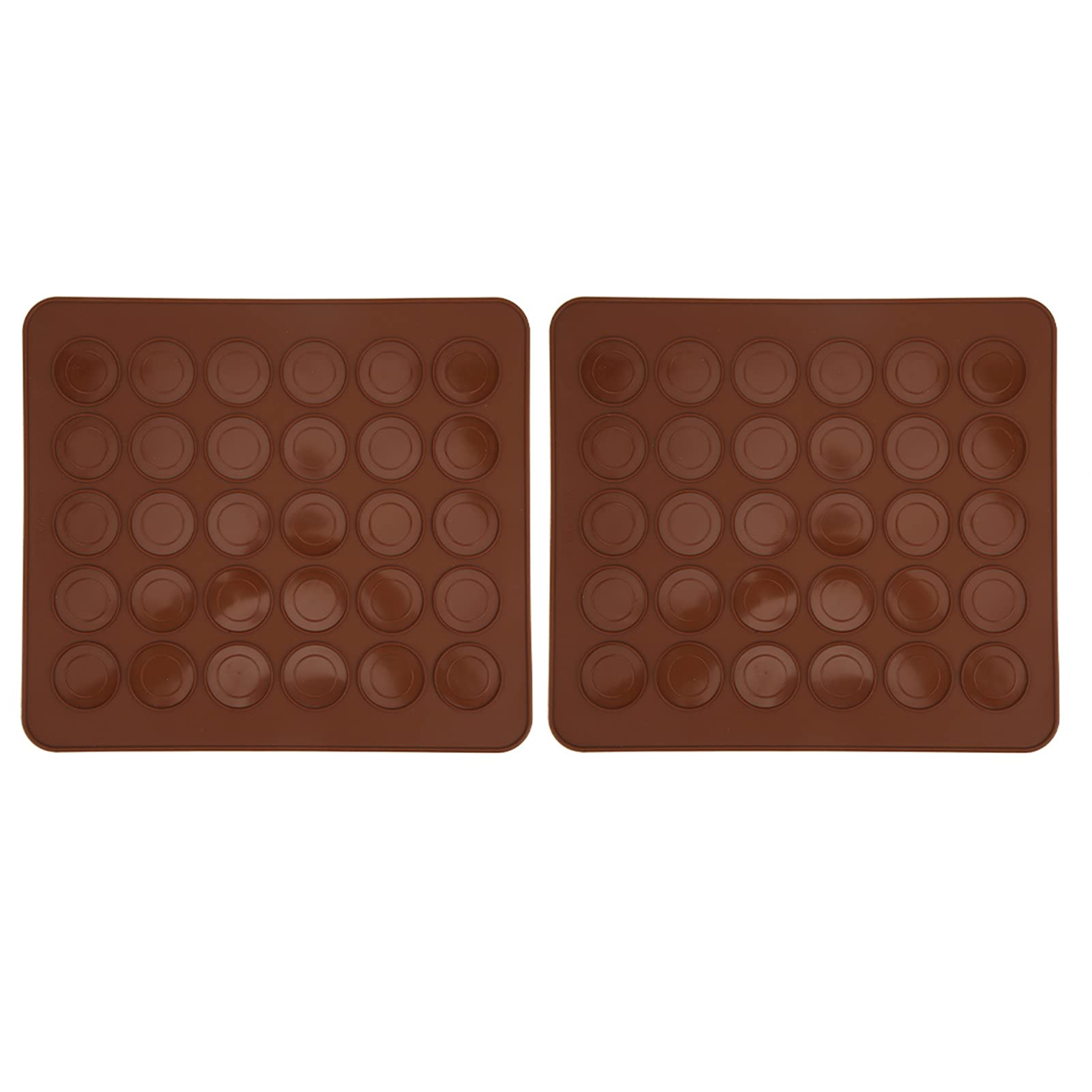 2 Tappetini Da Forno In Silicone Riutilizzabili Intirilife, 42x29.5 Cm, Antiaderenti Per Macaron E Pasta, Da -40°C A 260°C - 3