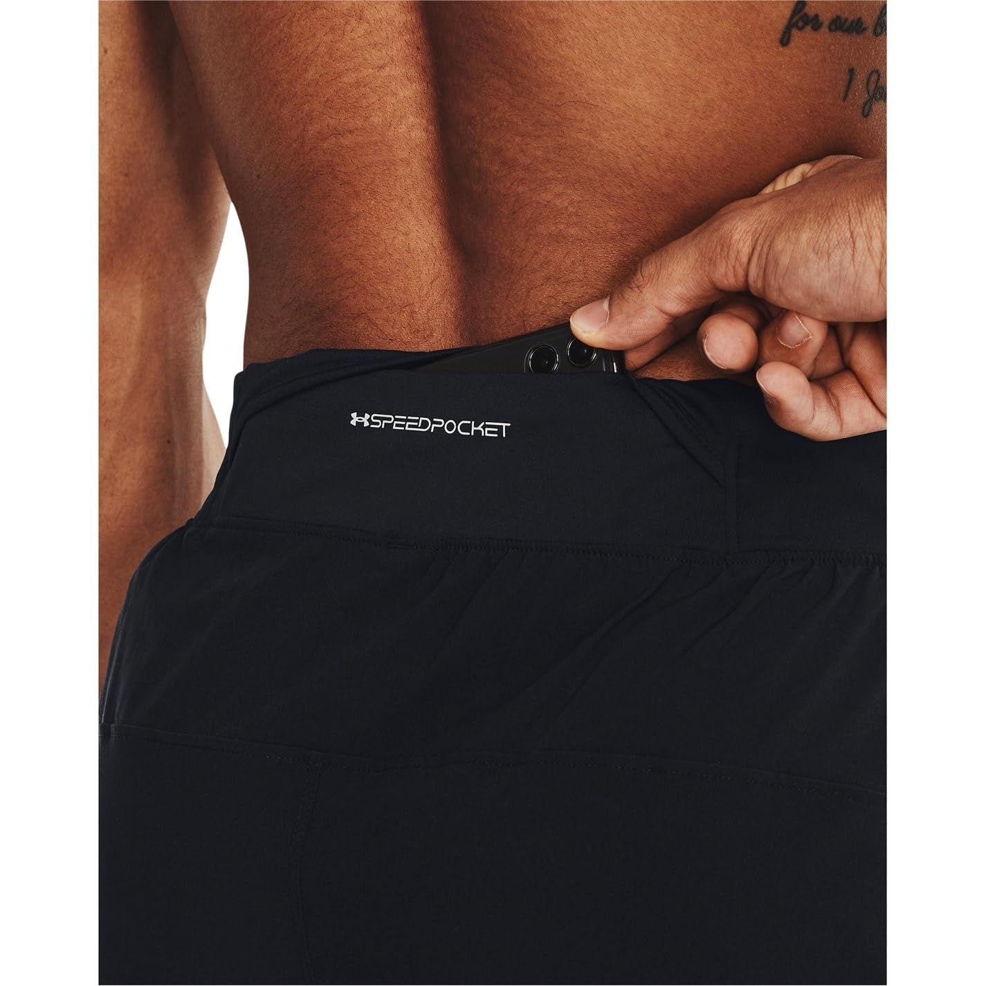 Under Armour Hommes Outrun The Storm Pants Vêtements De Course Collant De Running Black - Noir