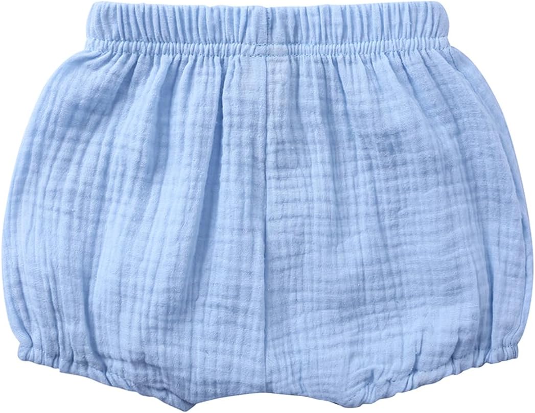 Century Star Baby Bloomers for Toddler Diaper Covers for Girls Ruffle Baby Shorts Infant Solid Underwear Newborn - Image 3