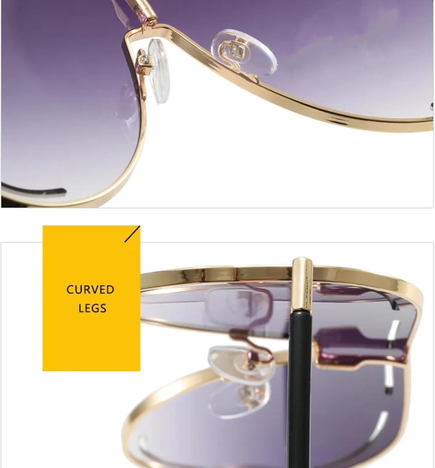 Luxury Vintage Hollow Butterfly Sunglasses for Women Punk Popular Oversized Big Frame