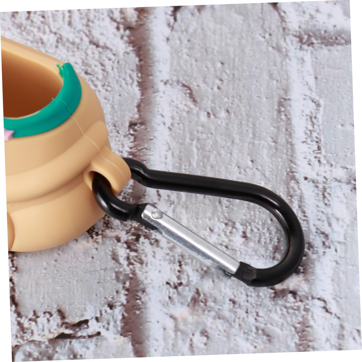 Uonlytech 3piezas Funda De Silicona para Auriculares Diseño De Perro Pei Resistente y Arañazos con Gancho para Fácil Transporte