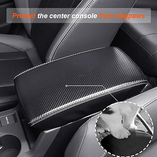Miniatura 4 de DEYTOP Funda de consola central para Subaru CrosstrekImpreza 2024, accesorios para reposabrazos para 2024, accesorios Crosstrek, protector de