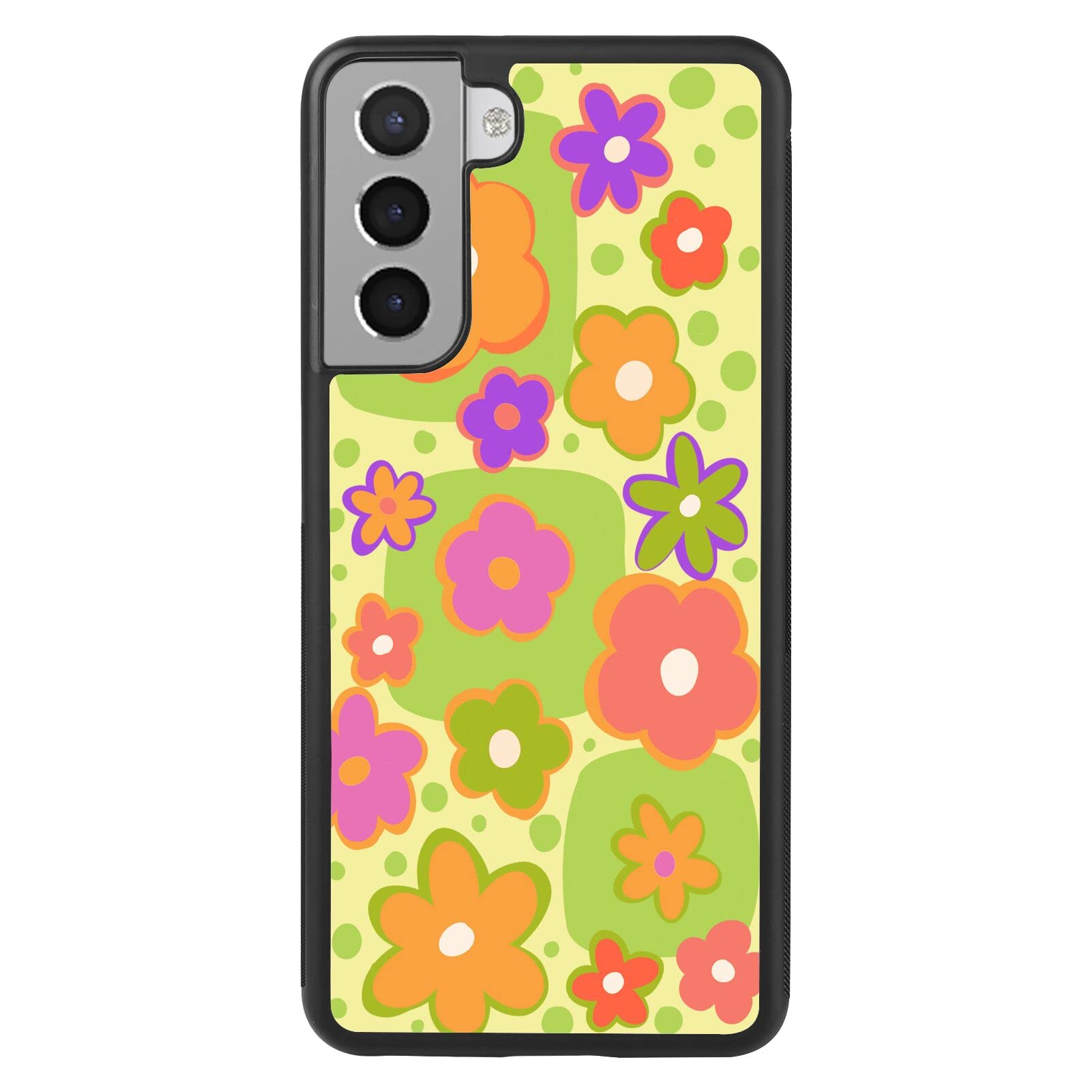Yanyutudi Case For Samsung Galaxy S21 Designer Blooming Kidcore
