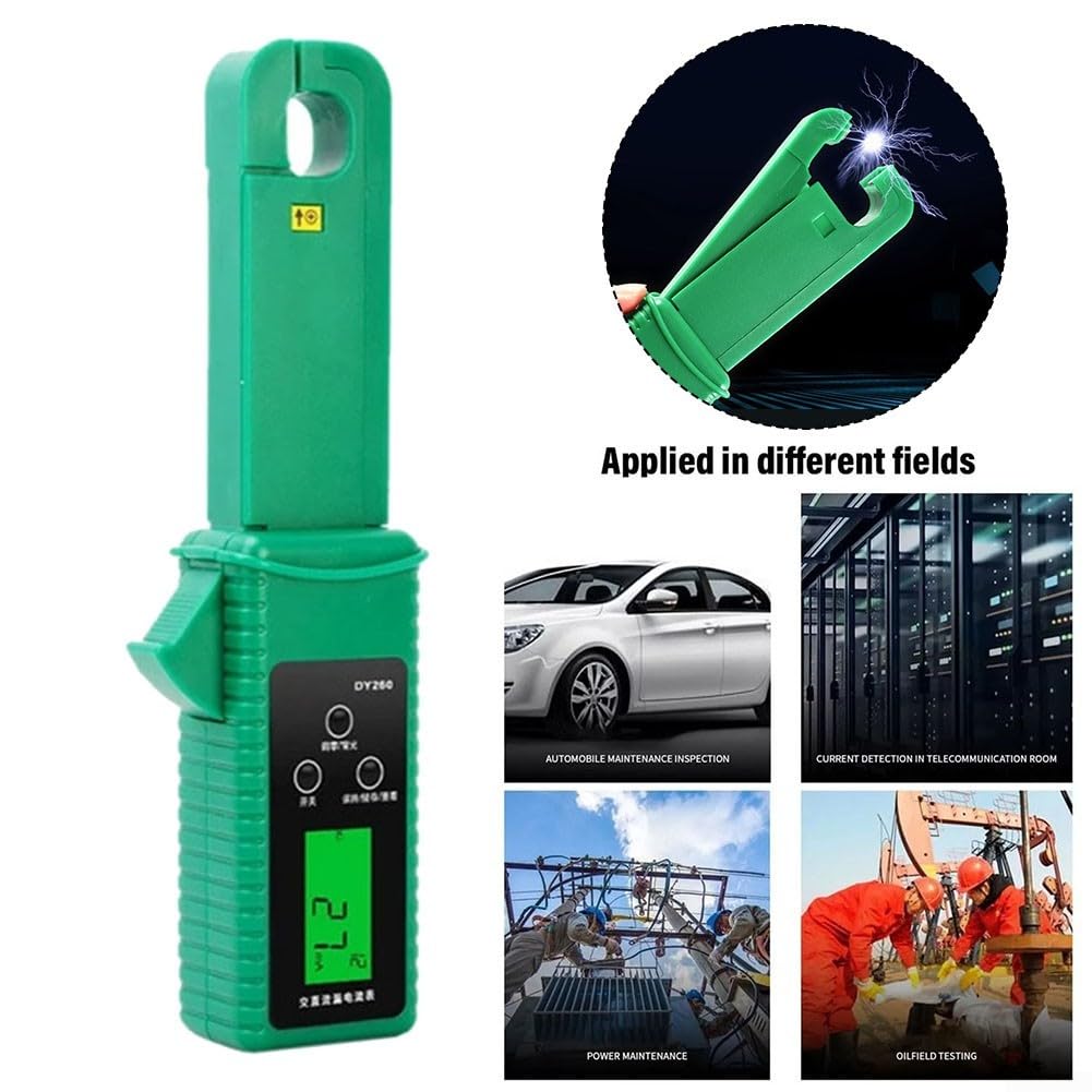 Gamma automatica di CC di CA del tester 60A corrente automobilistica | Misura 0-60A AC/DC, gamma automatica, ideale per il consumo della batteria, motorino di avviamento e controlli alternatore