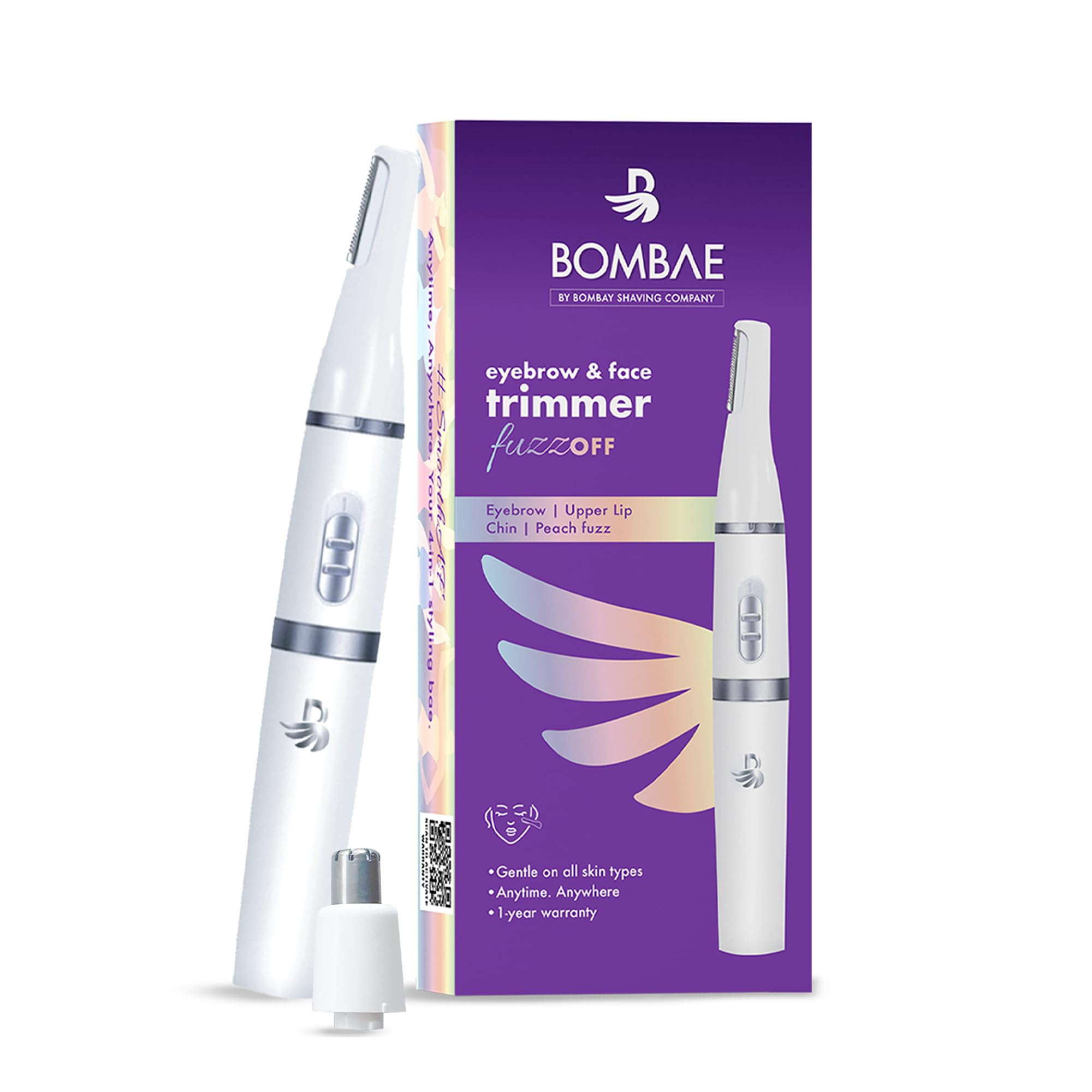 See full amazon price history chart for Bombae 4-in-1 Face And Eyebrow Trimmer | Painless Trimmer For Women For Eyebrows, Upperlips, Peach Fuzz | 1 Year Warranty Bombae 4-in-1 Face And Eyebrow Trimmer | Painless Trimmer For Women For Eyebrows, Upperlips, Peach Fuzz | 1 Year Warranty (B0B2LDR6G3) Amazon Price History, Amazon Price Tracker