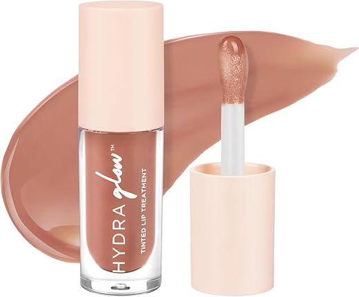 HYUE HydraGlow™ Tinted Lip Treatment (6 ml) | Biscotti Hottie | 24 Hour Hydration with Sea Buckthorn Oil &amp; Kokum Butter | ...