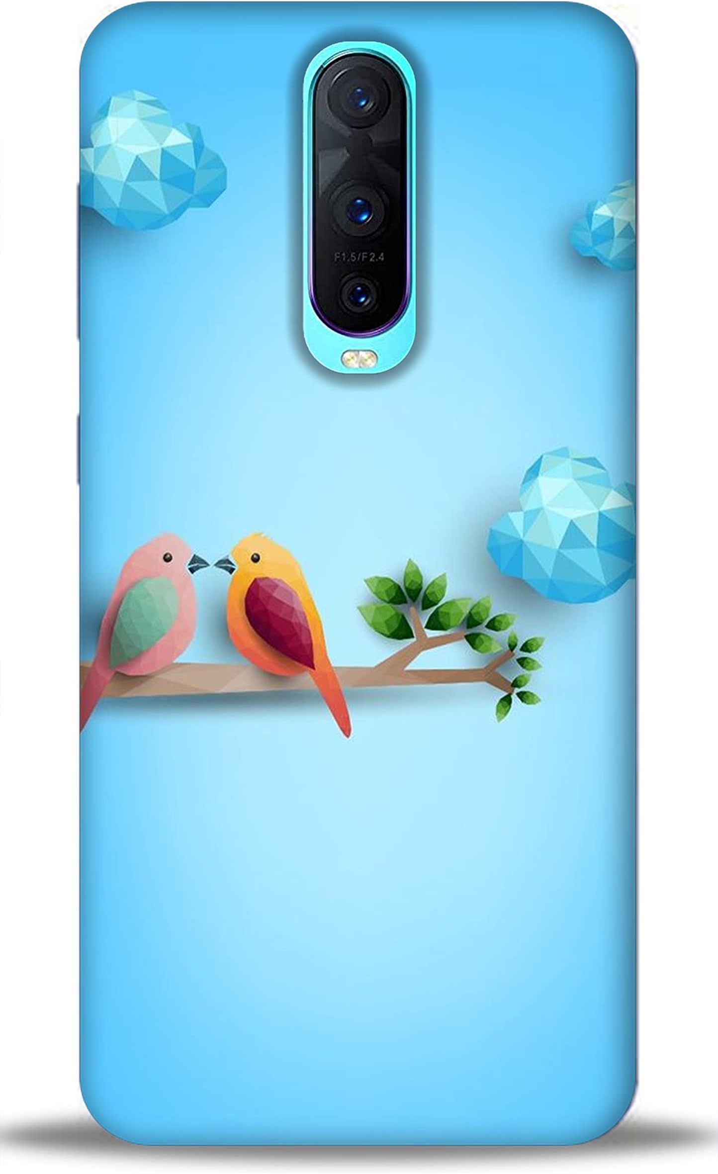 Silence Oppo RX 17 Pro/Oppo R17 Pro Designer Printed Mobile Hard Back Case Cover for Oppo RX 17 Pro/Oppo R17 Pro |Colourful Cartoon Birds|