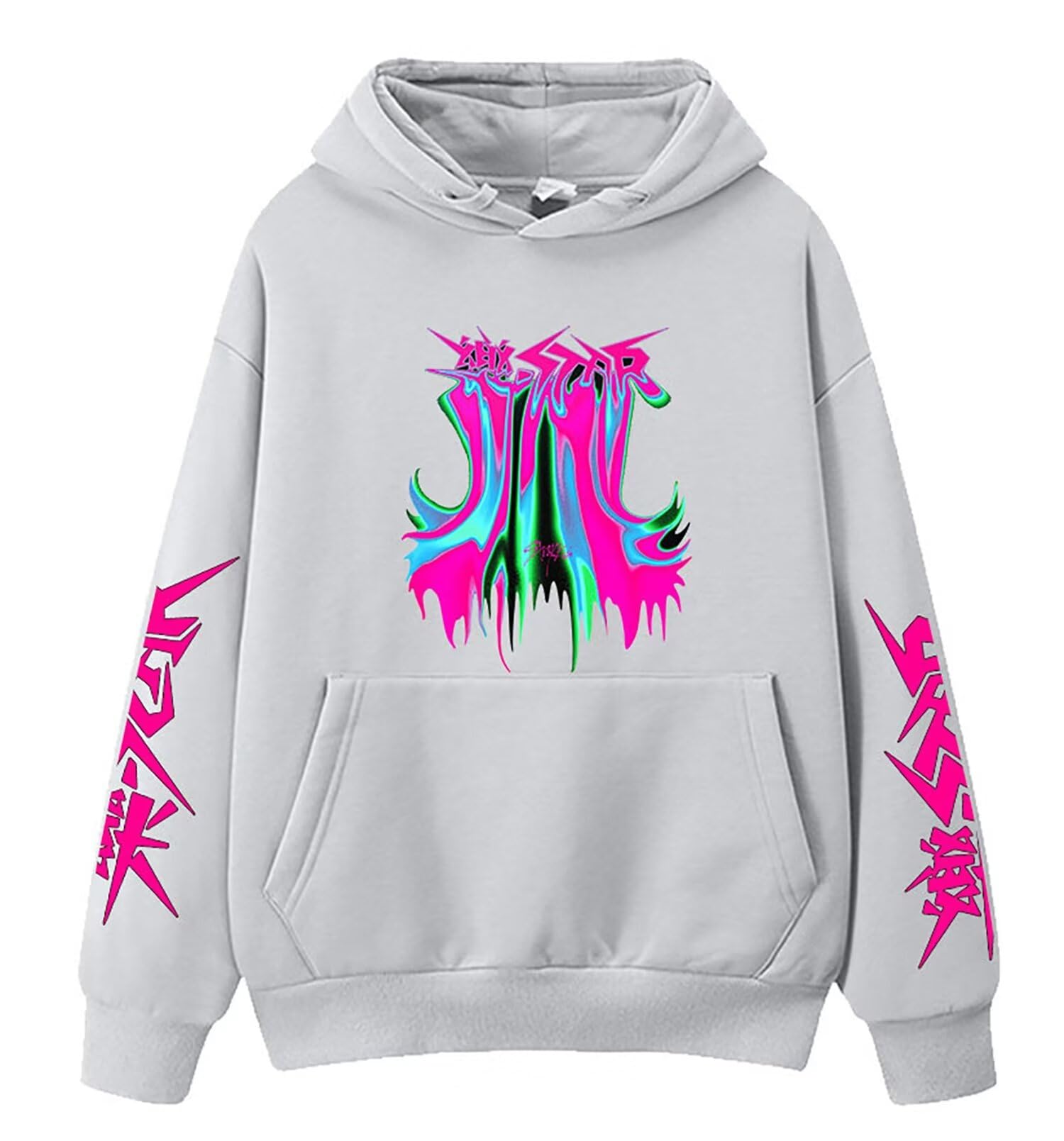 Outofgas Stray Kids Hoodie Rock Star Album Merch Pullover Felix Jisung Hyunjin Minho Bangchan Unisex Sweatshirt Top