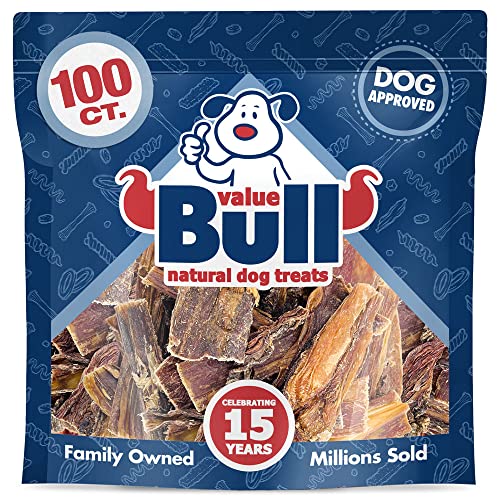 ValueBull Beef Jerky Gullet Strips for Canines, 100 Depend – Beef Esophagus Canine Treats, Chondroitin Joint Help ValueBull Beef Jerky Gullet Strips for Canines, 100 Depend – Beef Esophagus Canine Treats, Chondroitin Joint Help