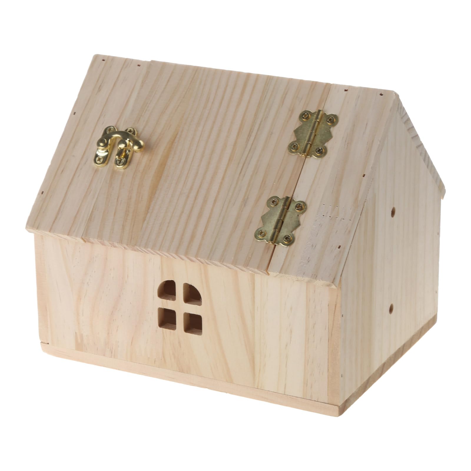Caja de cría pájaros Madera | For periquitos y agapornis: caja nido de madera con percha
