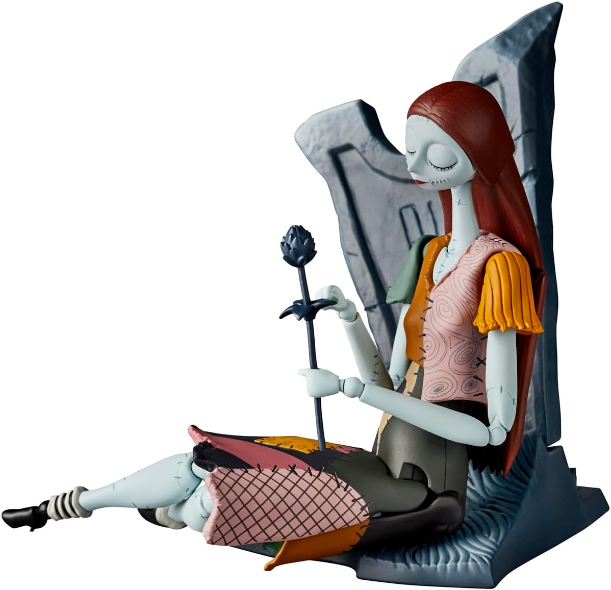 Kaiyodo Revoltech Nightmare Before Christmas Sally Total Height Approx. 6.9 inches (175 mm), Non-scale, PVC & ABS, Pre-painted Action Figure