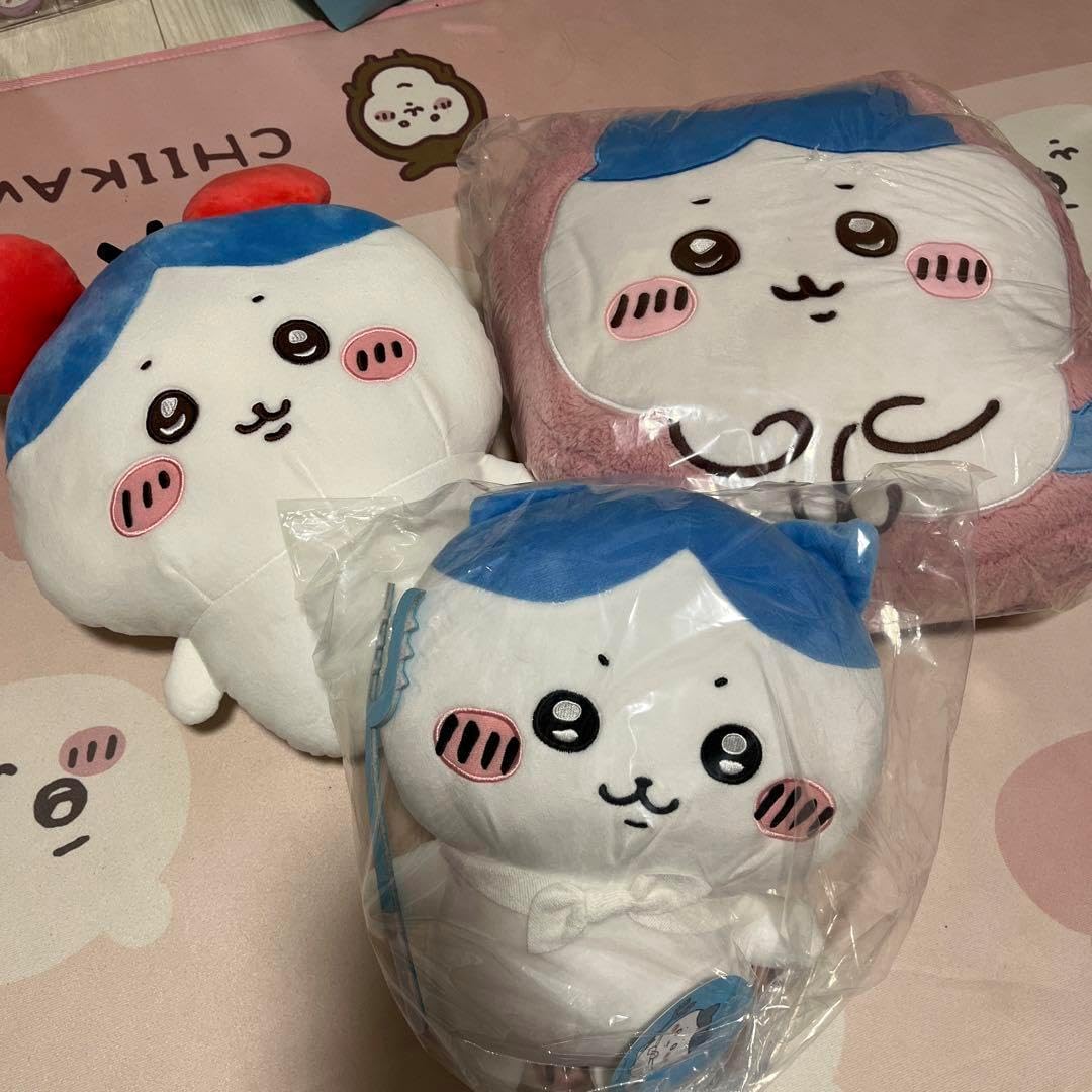 ちいかわ もこもこダイカットクッション 4種セット ちいかわ もこもこ