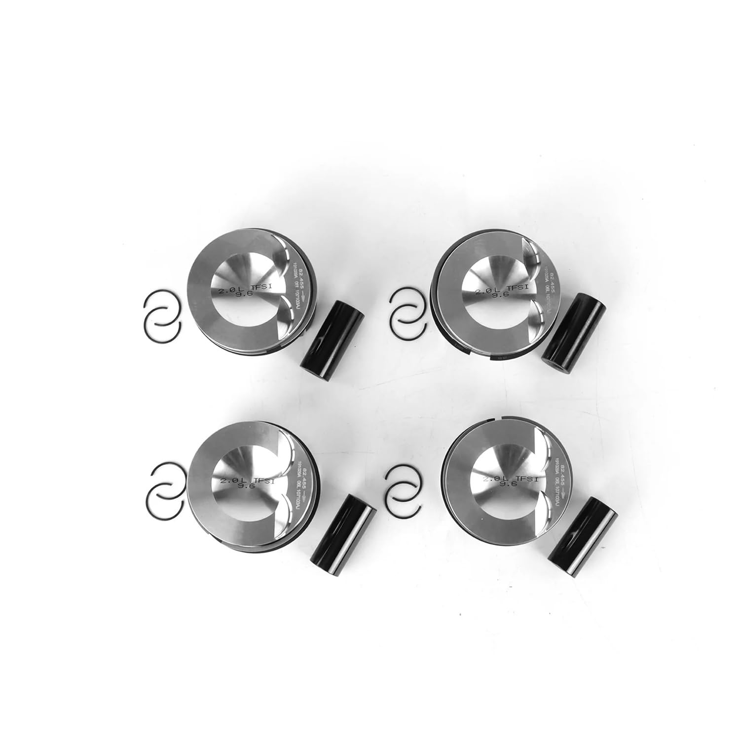 06H107065DM 4 x EA888 2.0T Gen 3 Ensemble de pistons for A4 Pièces Ensemble 3 segments Q5 2.0T 23MM