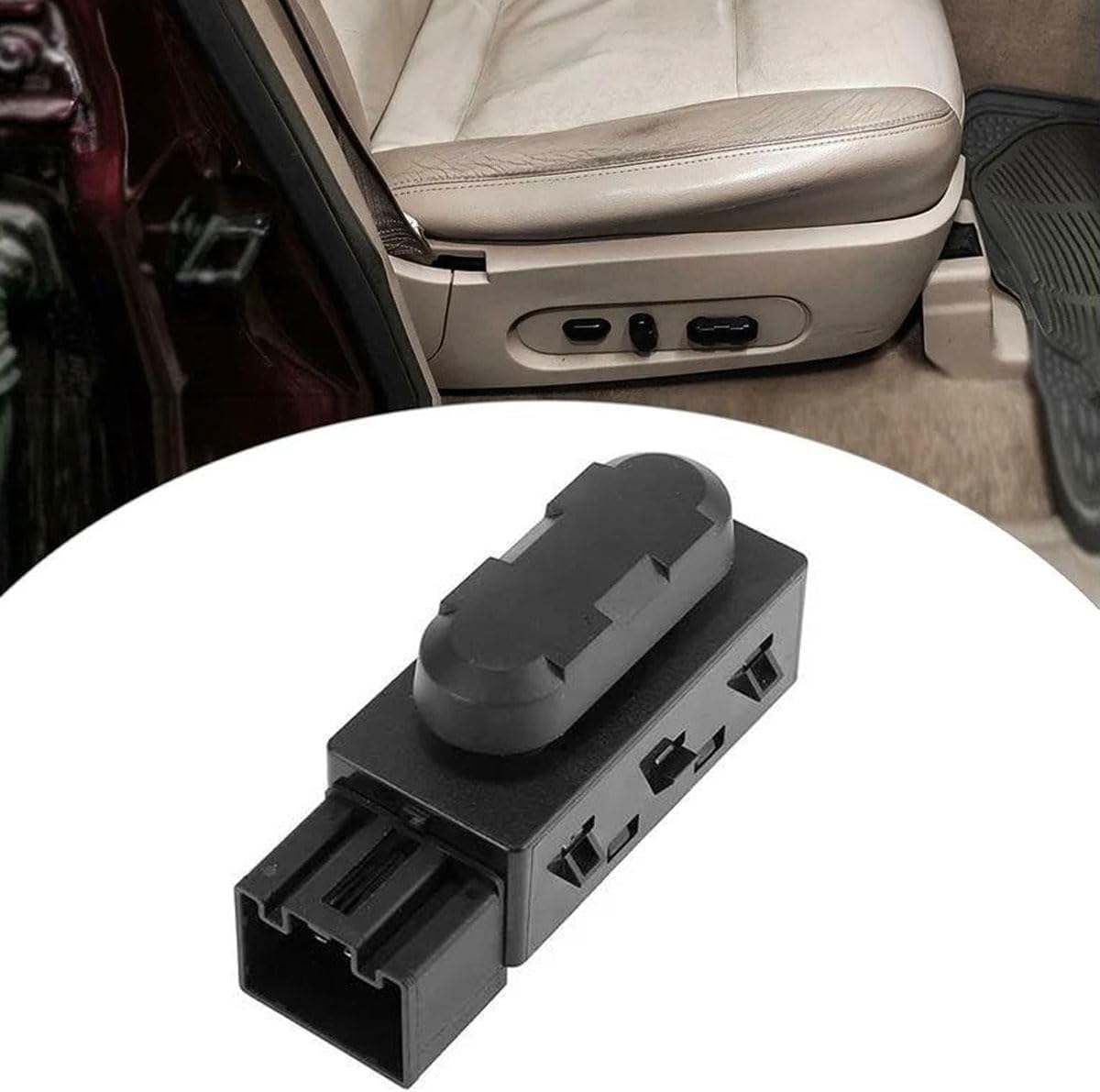 Power Seat Switch Control for Ford Edge 2007-2014 Front Left Side 5F9T-14B709-AA Fast Response Electric Seat Switch Button Replacement